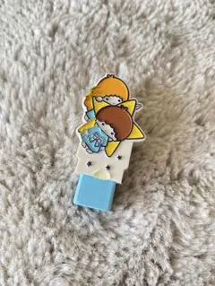 キキララ 1976年消しゴムリトルツインスターズ 当時物文房具 昭和レトロ