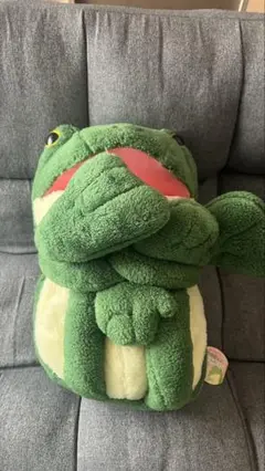 おとぼけ ケロピョン ふんわり ぬいぐるみ