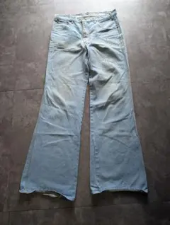 70s 80s OLD GAP 小文字gap ライトブルー ブーツカットデニム