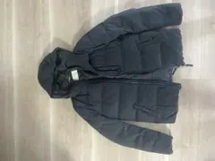 NANO UNIVERSE 黒 ダウンジャケット フード付き