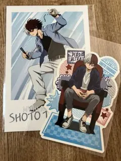 55 ヒロアカ 映画　ヒーローズ　アニメイト特典 ポストカード 轟焦凍