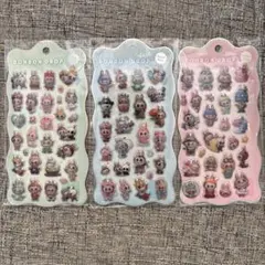 ラブブ ボンボンドロップシール 3枚セット