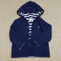 Ralph Lauren フード付きカーディガン 18M ネイビー