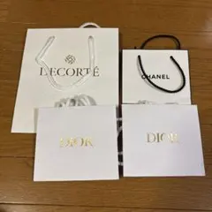 CHRISTIAN DIOR CHANEL DECORTE 4点　ショッパー