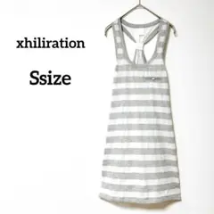 ✨美品✨xhiliration 【S】ストライプ ノースリーブ柔らか素材