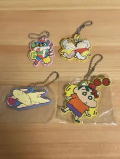 クレヨンしんちゃん　ラバーキーホルダー　まとめ売り