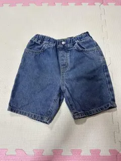UNIQLO キッズ デニムショートパンツ XS