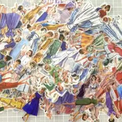 【オーダーページ】人物ステッカー シール バラ売り 枚数 カラー 選択可能