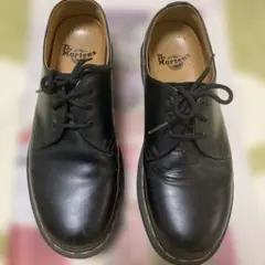 Dr. Martens ブラック レースアップシューズ