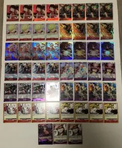 ワンピースカード　赤紫ルフィデッキ　構築済みV3