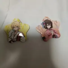 広町七深 缶バッジ 2種セット バンドリ 広町七深 星型缶バッジ 2種セット | Mercari