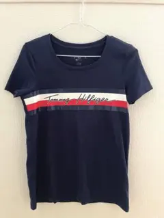 Tommy Hilfiger ネイビー Tシャツ トミーヒルフィガー　フィルガー