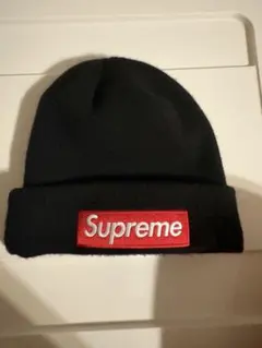 Supreme New Era World Famous ビーニー 黒 - メルカリ