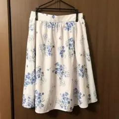 【中古】花柄フレアスカート　トッコクローゼットtocco closet