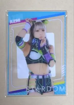 STARDOM DMM オンクレ 限定 クリアカード AZM スターダム