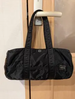 PORTER ポーター タンカー ミニボストン 黒 ドラムバッグ