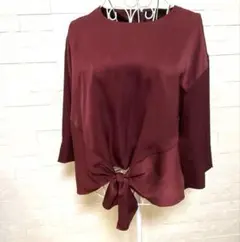 Reflect リフレクト　プルオーバー カットソー ボルドー　１１号