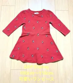 baby GAP ミッキー ミニー　ディズニーワンピース 100cm 110cm