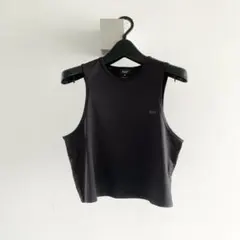 マイプロテインバックプリントクロップドタンクトップショート丈トレーニング筋トレのサムネイル