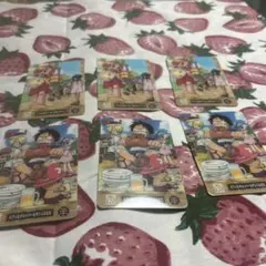 ワンピース キャラクターカード 6枚セット