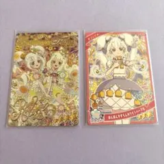 ひみつのアイプリ リング サインカード など2枚