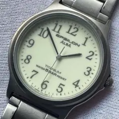 SEIKO ALBA EPSILON V721-7A00 TITANIUM