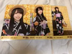 乃木坂46 生写真 浴衣 2026 2種 セミコンプ 森平麗心 - メルカリ