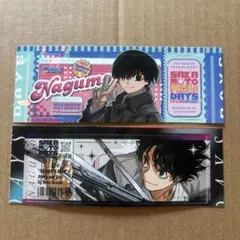 サカモトデイズ 南雲与市 チケット風ホロステッカー 最強ジャンプ 付録