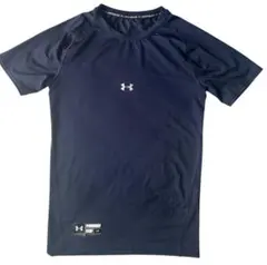 【中古】アンダーアーマー ヒートギア 半袖コンプレッションウェア / LG