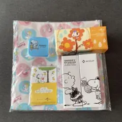新品　AOKI ニッセイ　ノベルティ　SNOOPYセット