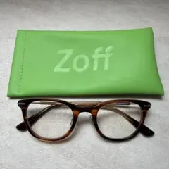 【美品】Zoff｜UNITED ARROWS コラボメガネ　伊達メガネ