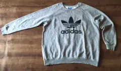 adidas Originals トレフォイル スウェット グレー 2XLのサムネイル