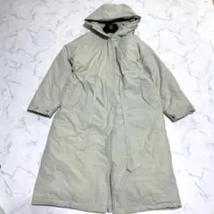 アイテムズアーバンリサーチ　中綿コート　ロング　アイボリー　厚手