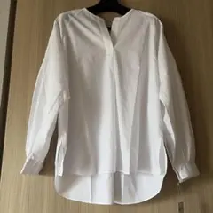 アンフィーロ イージーケア ホワイト 長袖シャツ