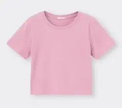 GU コットンミニT woman Mサイズ　ピンク