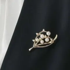 ブローチ ゴールド 記念日 入卒園式 ブローチ 結婚式