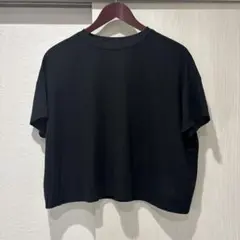 バースデーバッシュ　冷感　速乾　クロップド　Tシャツ トップス　ブラックのサムネイル
