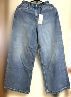 ワイドデニムパンツ