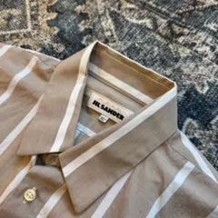 新品未使用 JIL SANDER ホワイト 半袖シャツ 比翼シャツ - メルカリ