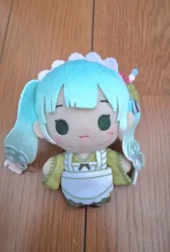 初音ミク　巡音ルカ　LAST賞　ぬいぐるみ 初音ミクシリーズ ふわぷち LLぬいぐるみ“巡音ルカ”｜プライズ・くじ