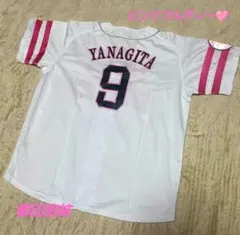 福岡ソフトバンクホークス 柳田悠岐選手ピンクフルデーレプリカユニフォームSサイズ