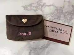 &TEAM JO &ハートポーチ ラブレターポーチ メッセージカード
