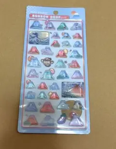 ボンボンドロップシール 和柄 富士山