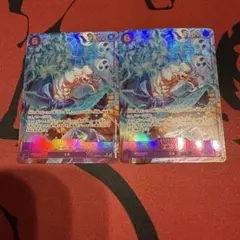 エネル OP15-118 シークレットパラレル ２枚