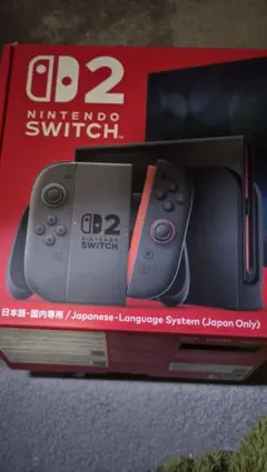 【新品】任天堂　Switch２　スイッチ２　本体とJoy-Con２【日本語専用】