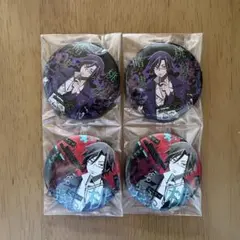 セガラッキーくじ 桃源暗鬼 D賞 缶バッジセット 桃華月詠 2個