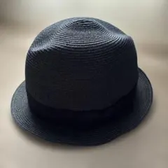 美品Christian Dior Mademoiselle 麦わら帽子ブラック - メルカリ