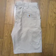 Carhartt ベージュ カーゴパンツ 38インチ