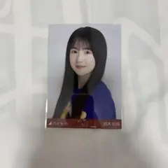 乃木坂46 生寫真 鈴木佑捺 全巡2025 北海道 演唱會T恤 坐姿