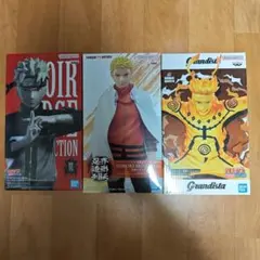 NARUTO疾風伝　未開封フィギュア3体セット